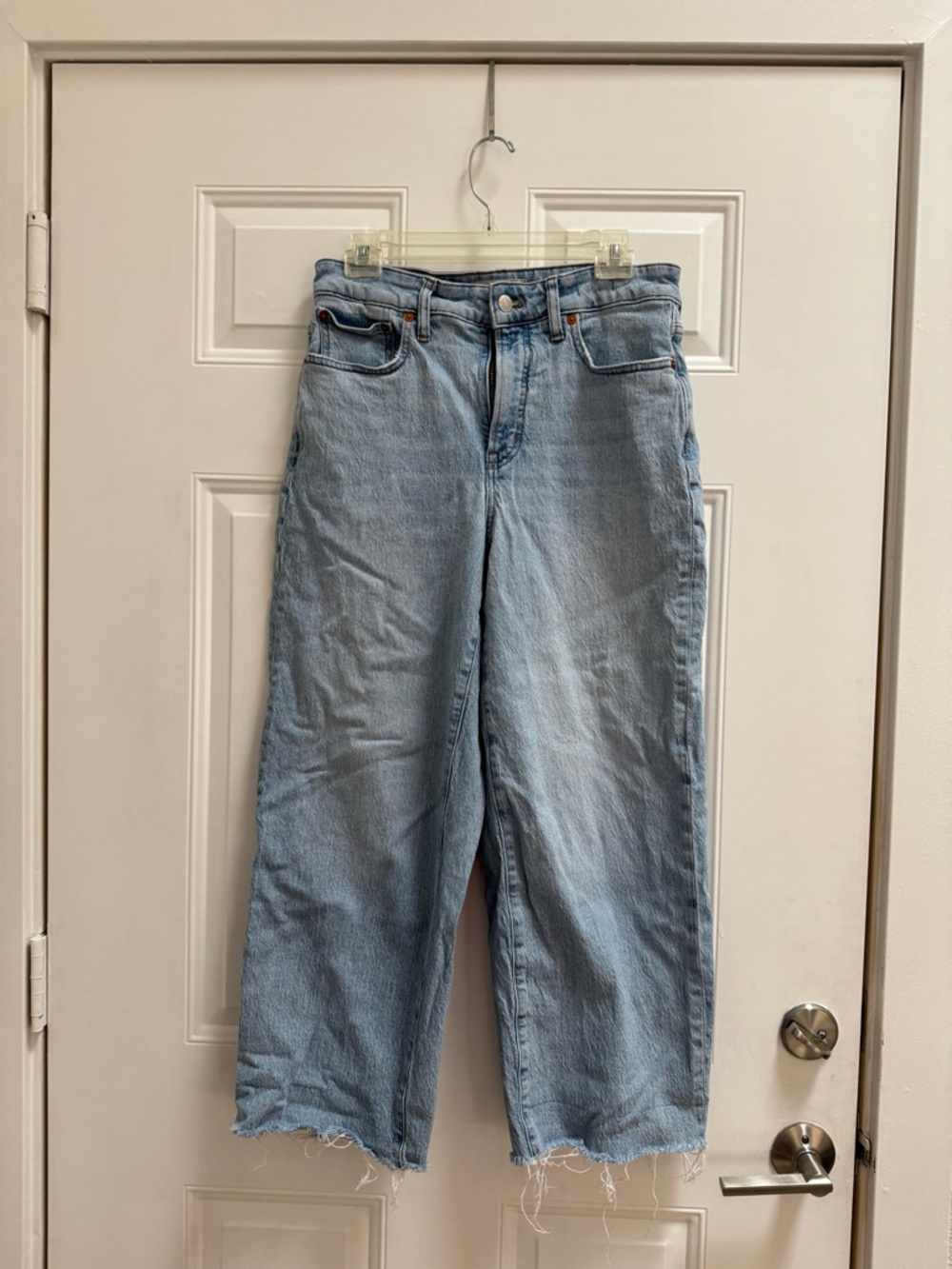 Madewell curvy perfect vintage wide leg crop Jeans